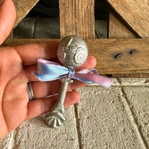 Brand new Metal Baby tractor Rattle (acc)